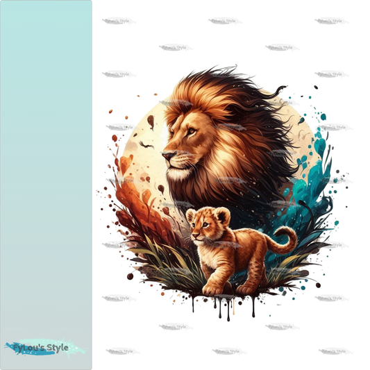 Iron-on Image Magical Animals Eagle
