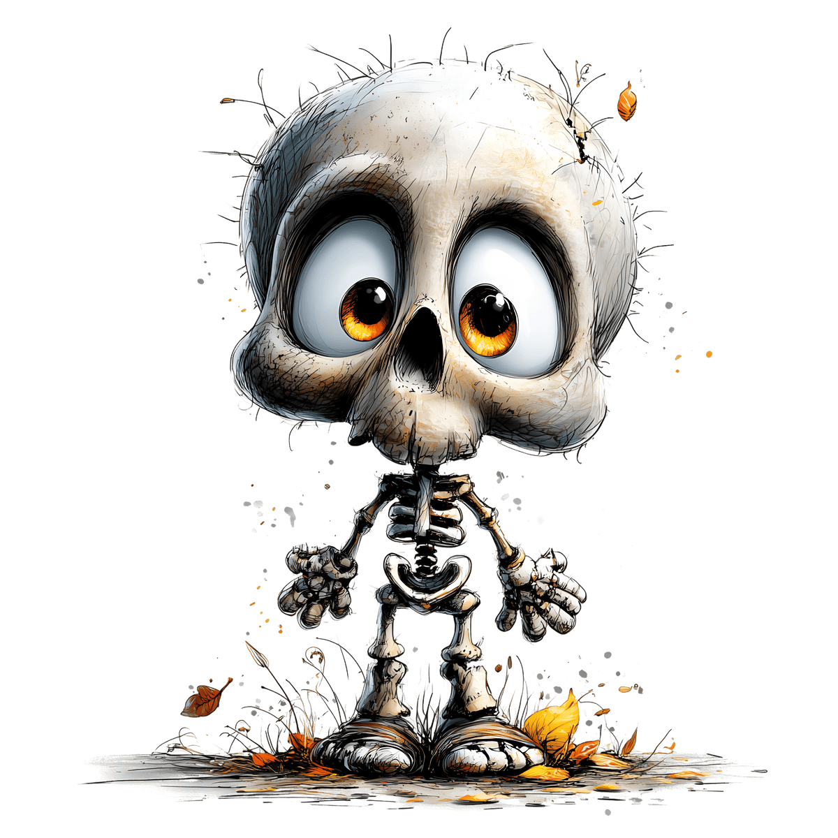 Bügelbild Skurriles Halloween #6