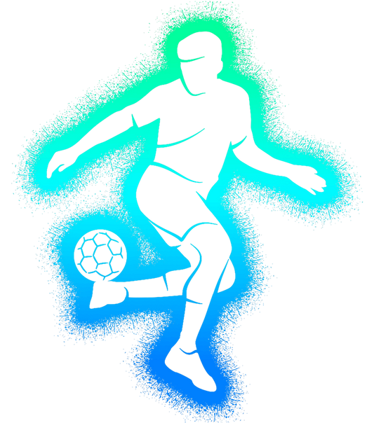 Bügelbild Soccer Boy Kid play #2