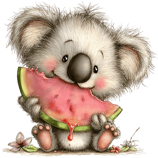 Bügelbild Sommer Koala #2
