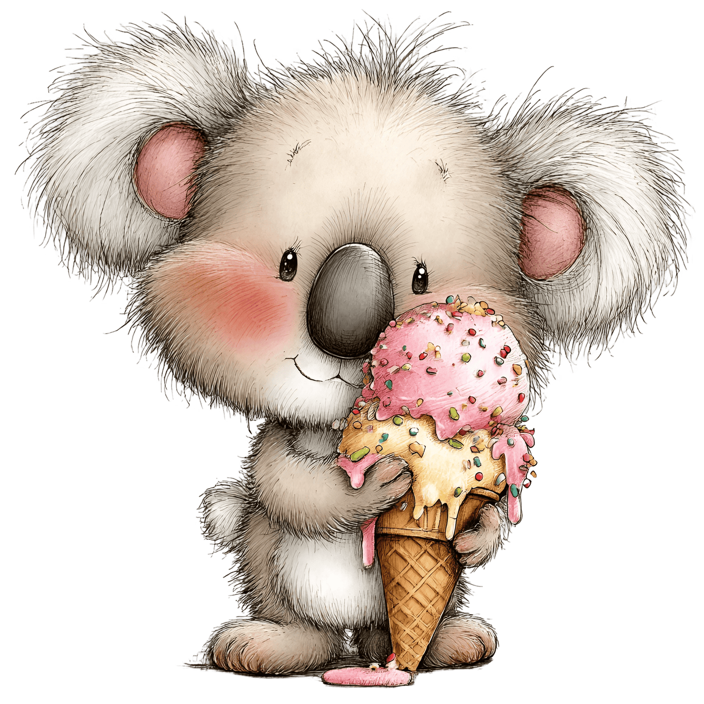 Bügelbild Sommer Koala #4