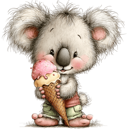 Bügelbild Sommer Koala #6