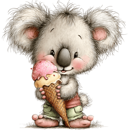 Bügelbild Sommer Koala #6