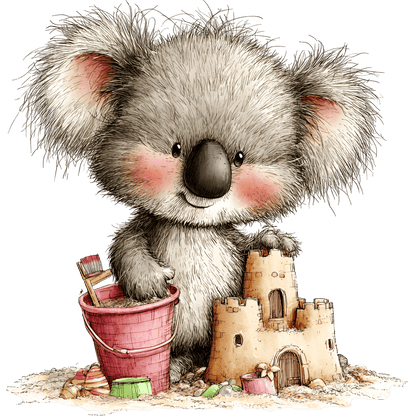 Bügelbild Sommer Koala #8