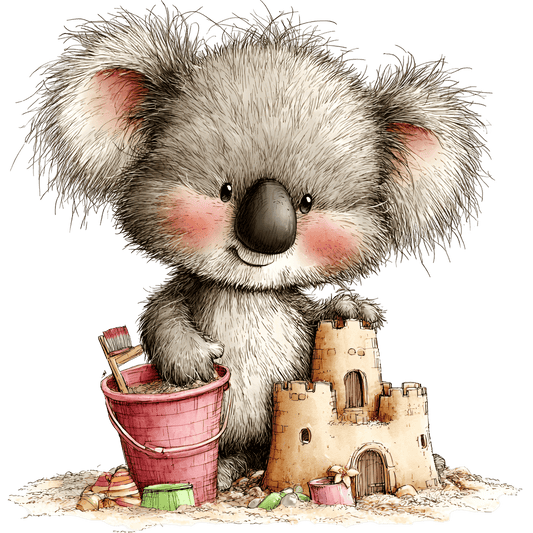 Bügelbild Sommer Koala #8
