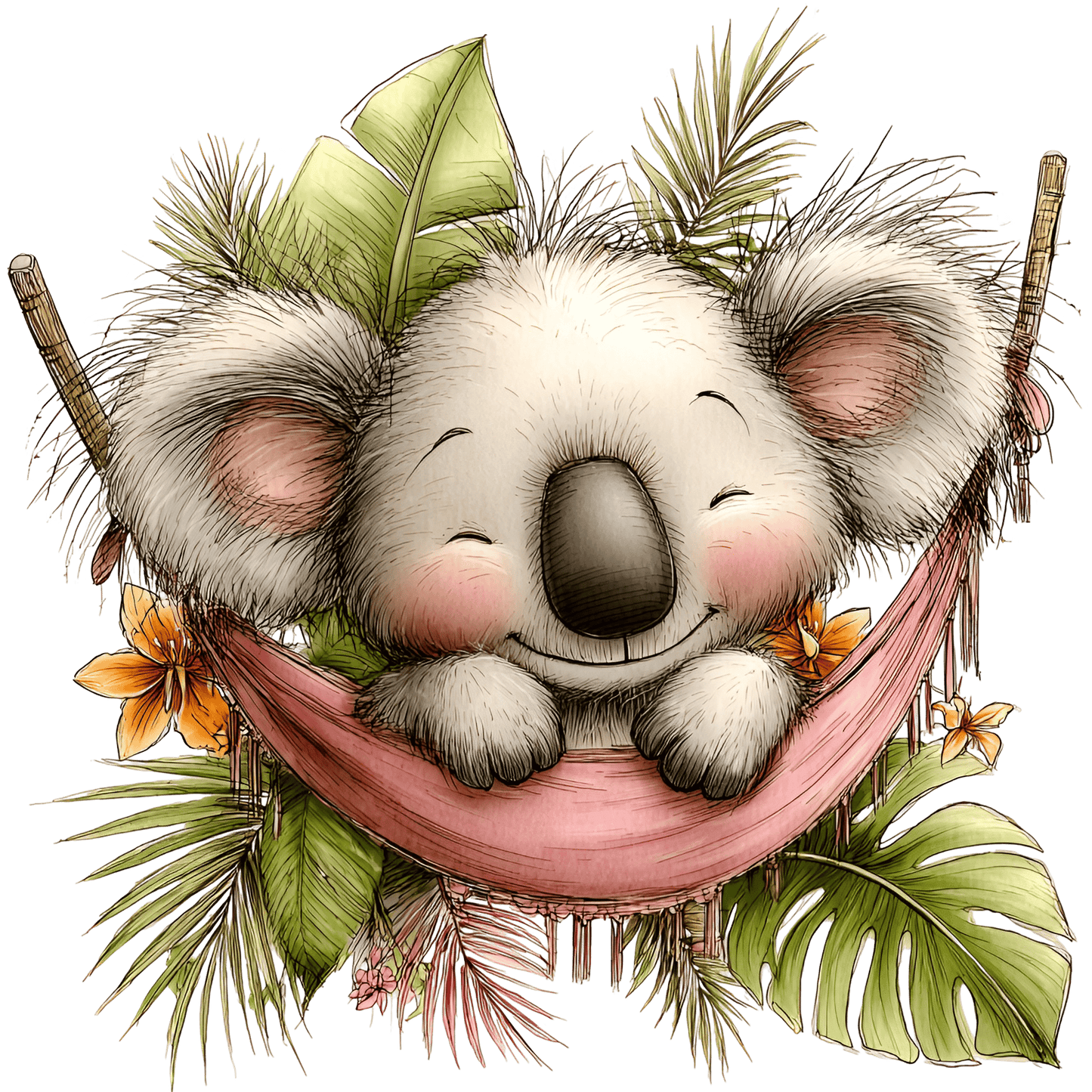 Bügelbild Sommer Koala #9