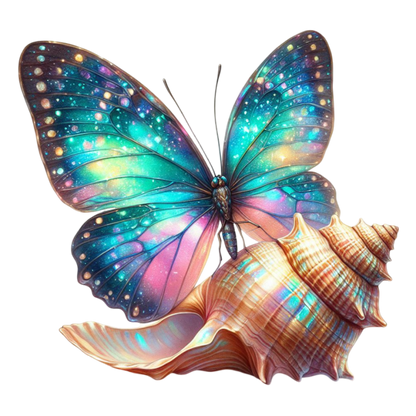Bügelbild Sommer Schmetterling #9 Fylou's Style