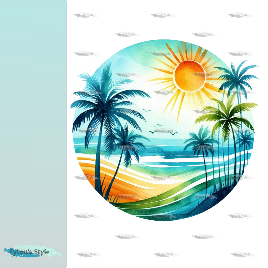 Bügelbild Strandfeeling #1 Fylou's Style