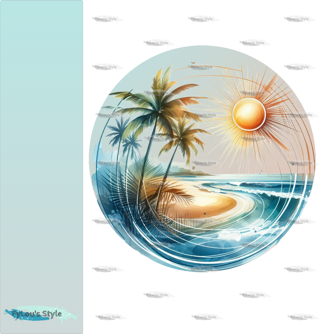 Bügelbild Strandfeeling #4 Fylou's Style
