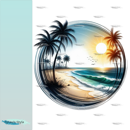 Bügelbild Strandfeeling #5 Fylou's Style