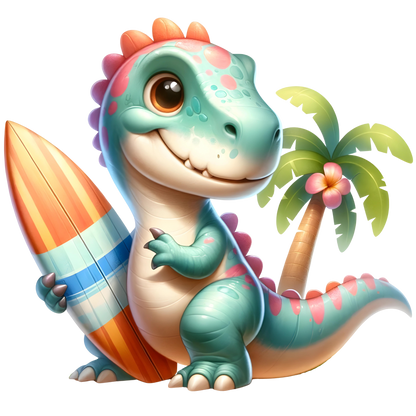 Bügelbild Dinos machen Urlaub #24 Fylou's Style