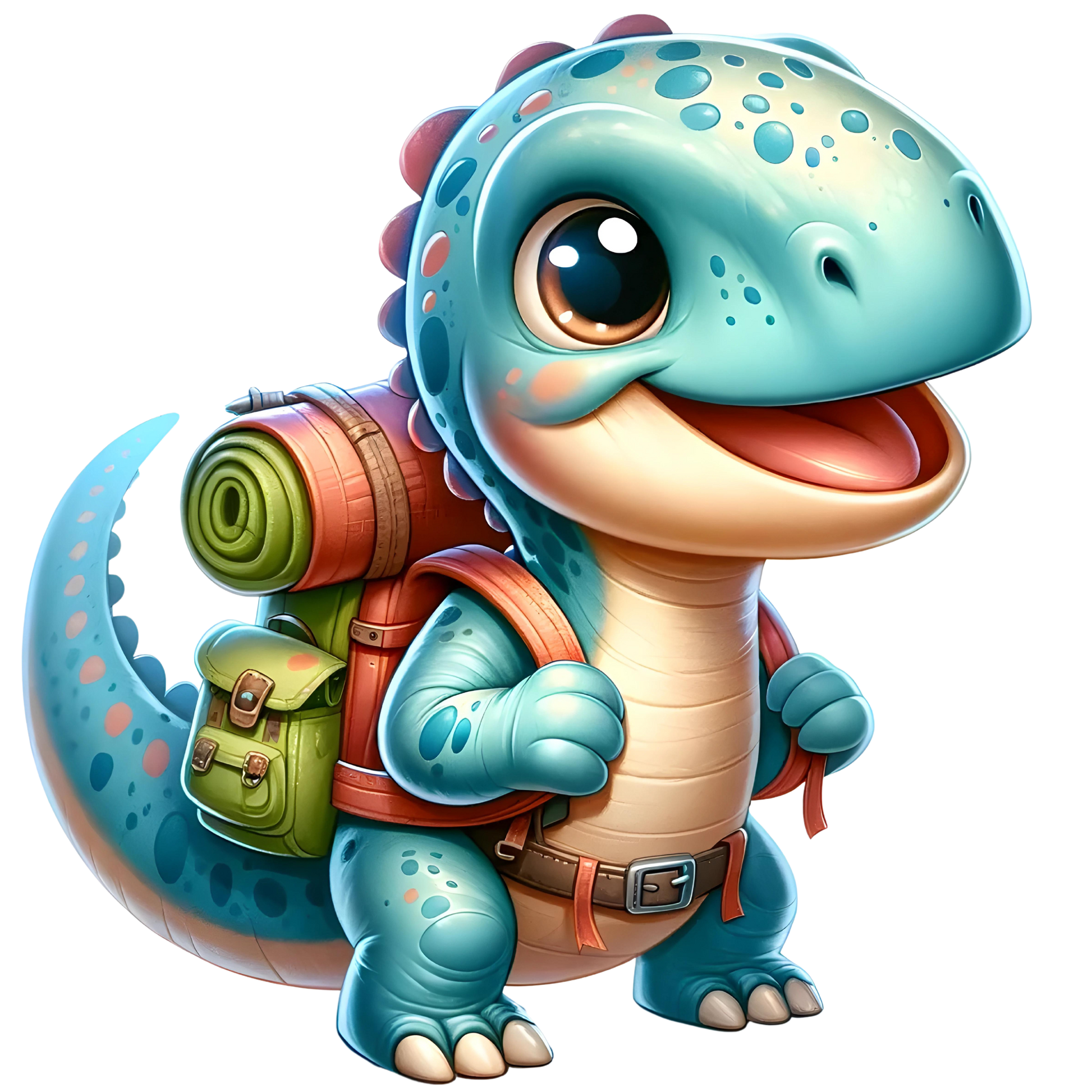 Bügelbild Dinos machen Urlaub #8 Fylou's Style