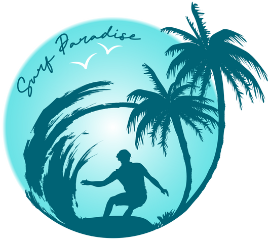 Bügelbild  Surf Paradise Summer