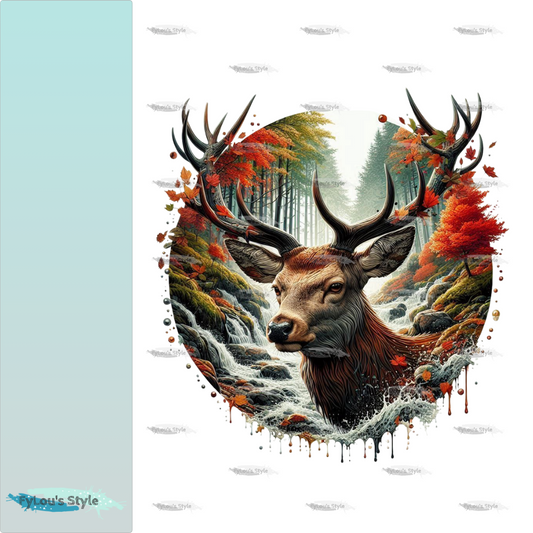 Iron-on Image Magical Animals Eagle