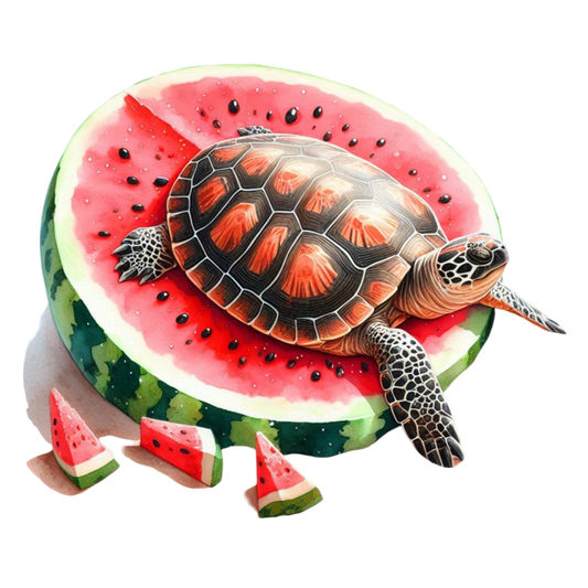 Bügelbild Wasserschildkröte #7 Fylou's Style