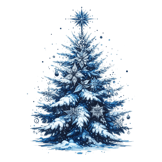 Bügelbild Watercolor Cozy Winter #6