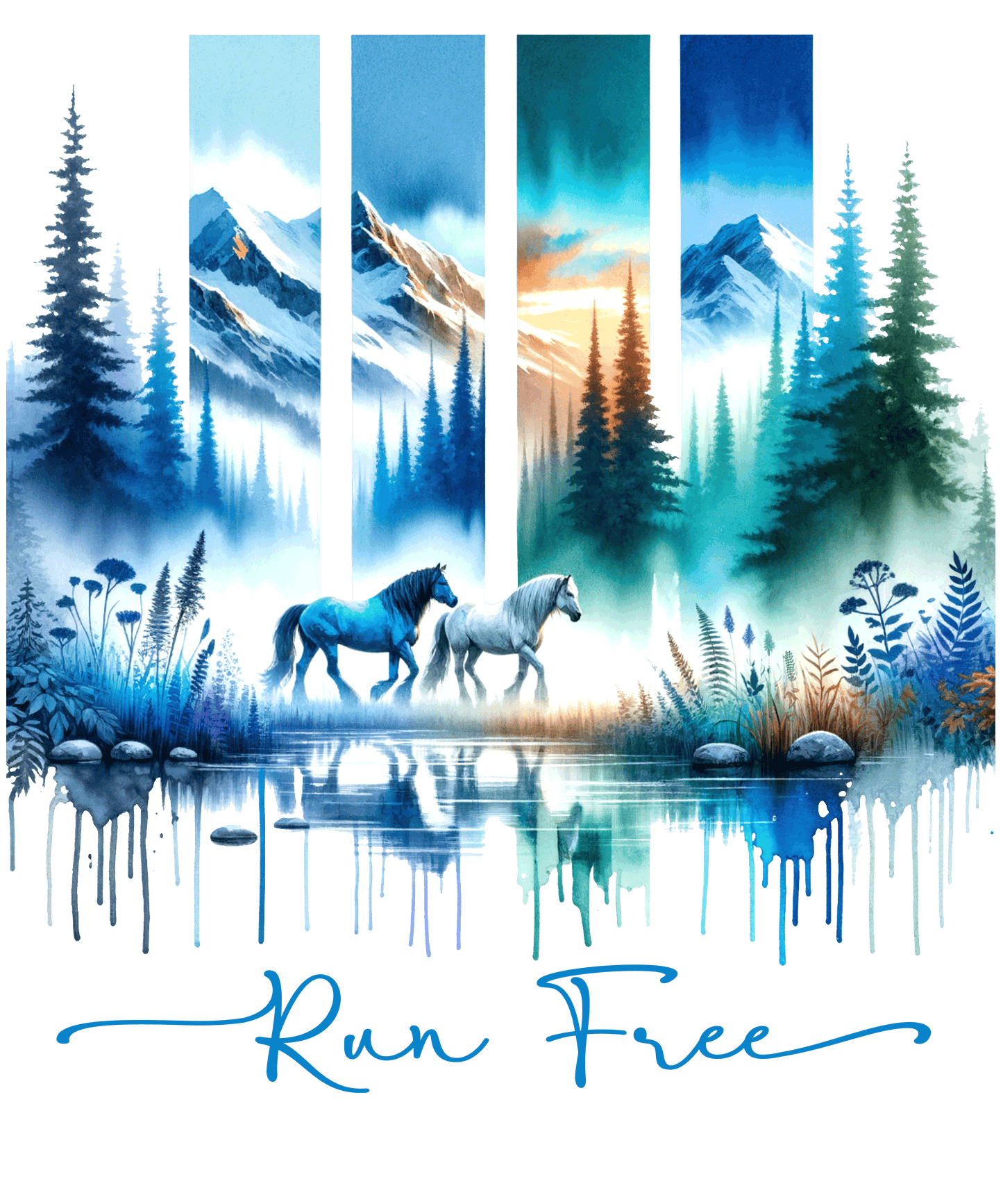 Iron-on Image Magical Animals Eagle