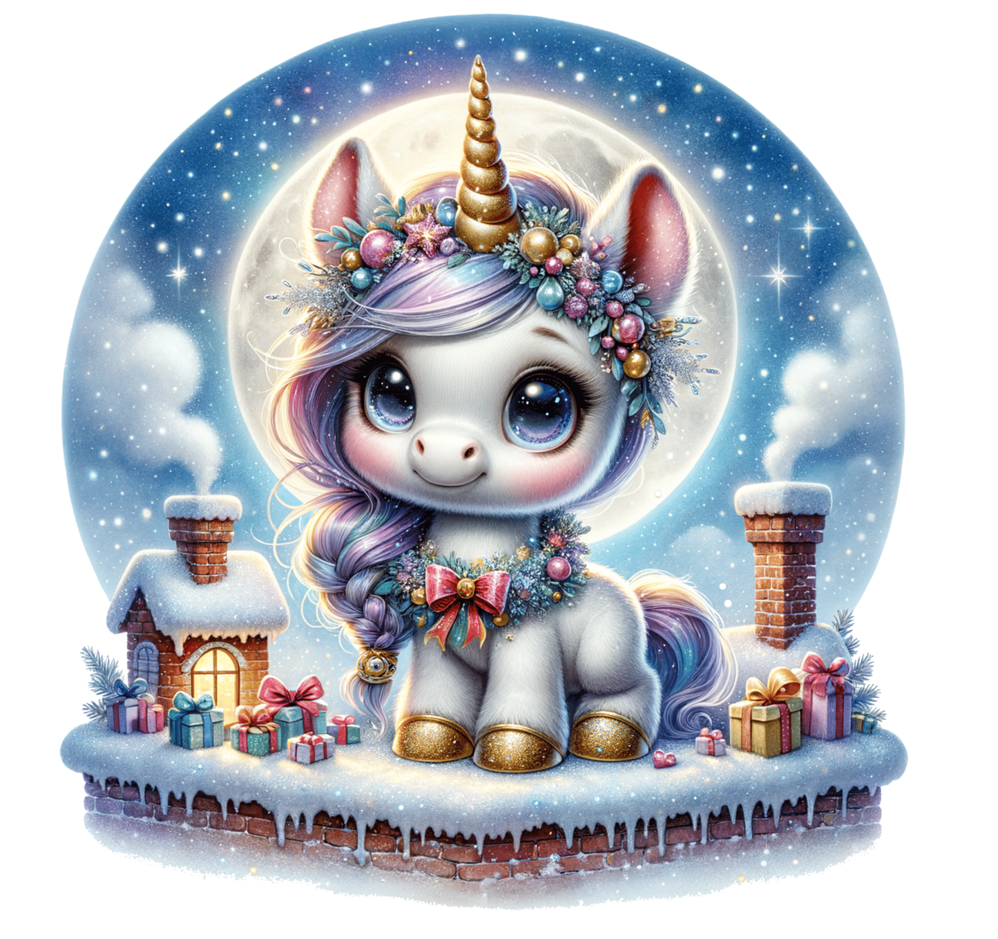 Iron-on Image Magical Animals Eagle