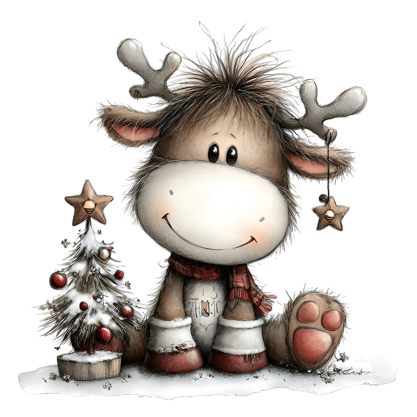 Iron-on Image Magical Animals Eagle