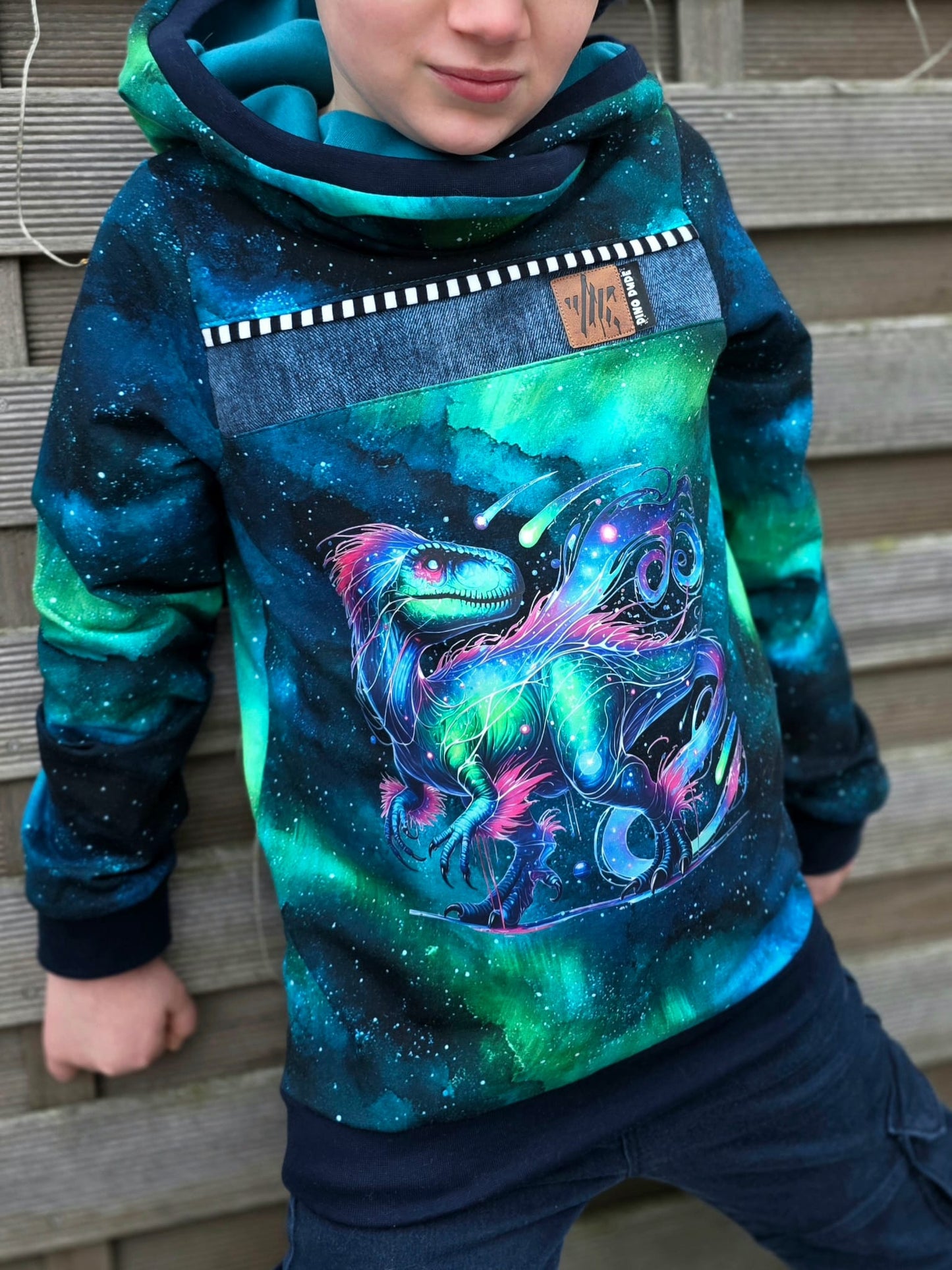 Bügelbild Galaxy Dino #1