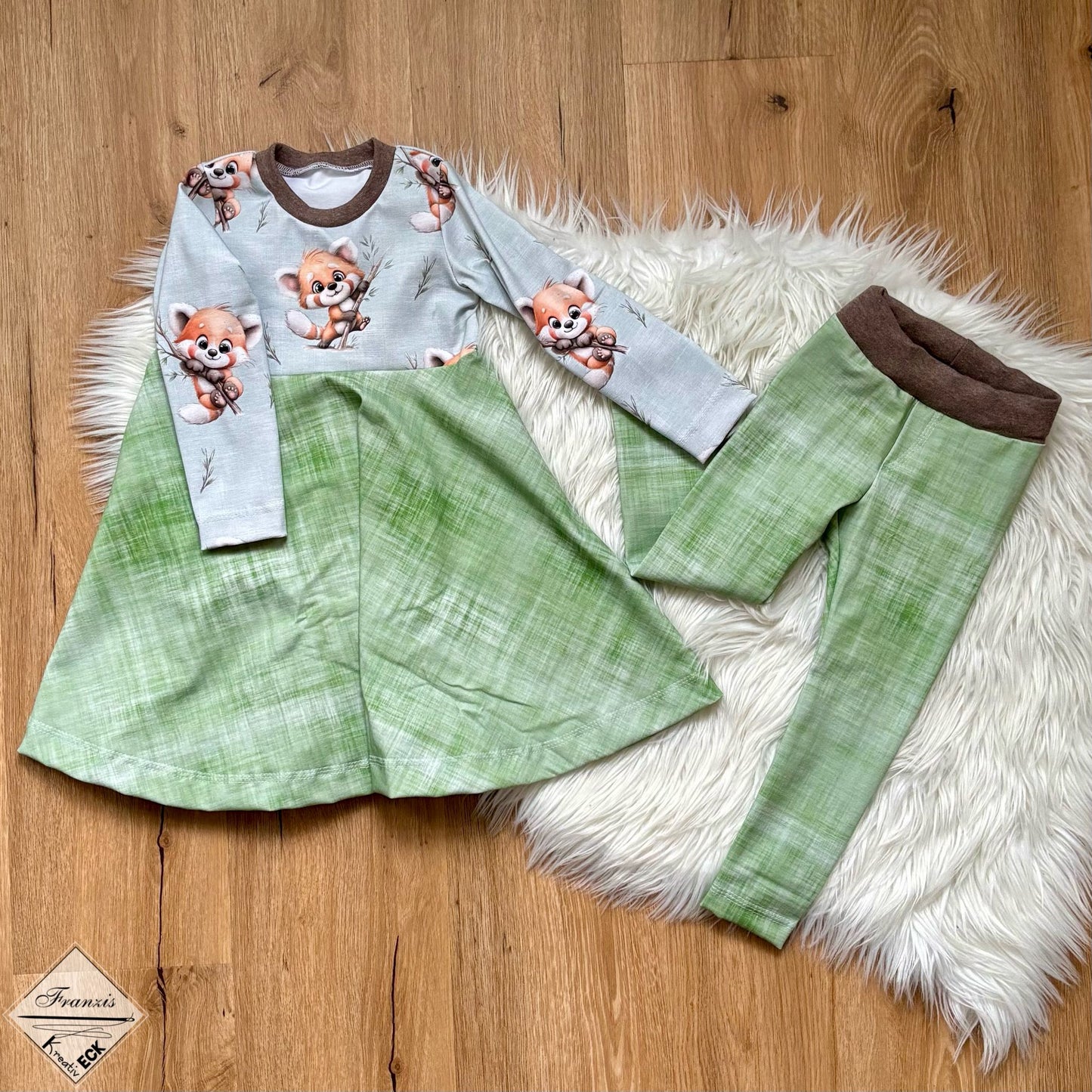 Ripp-Jersey Roter Panda