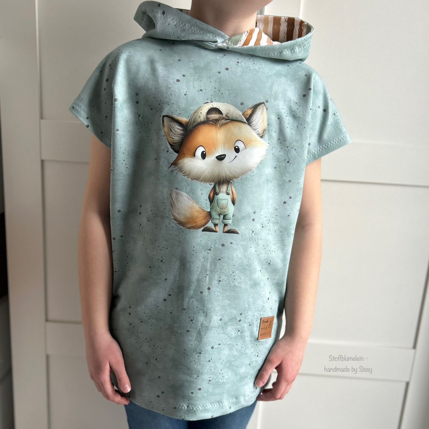 Bügelbild cool Fuchs