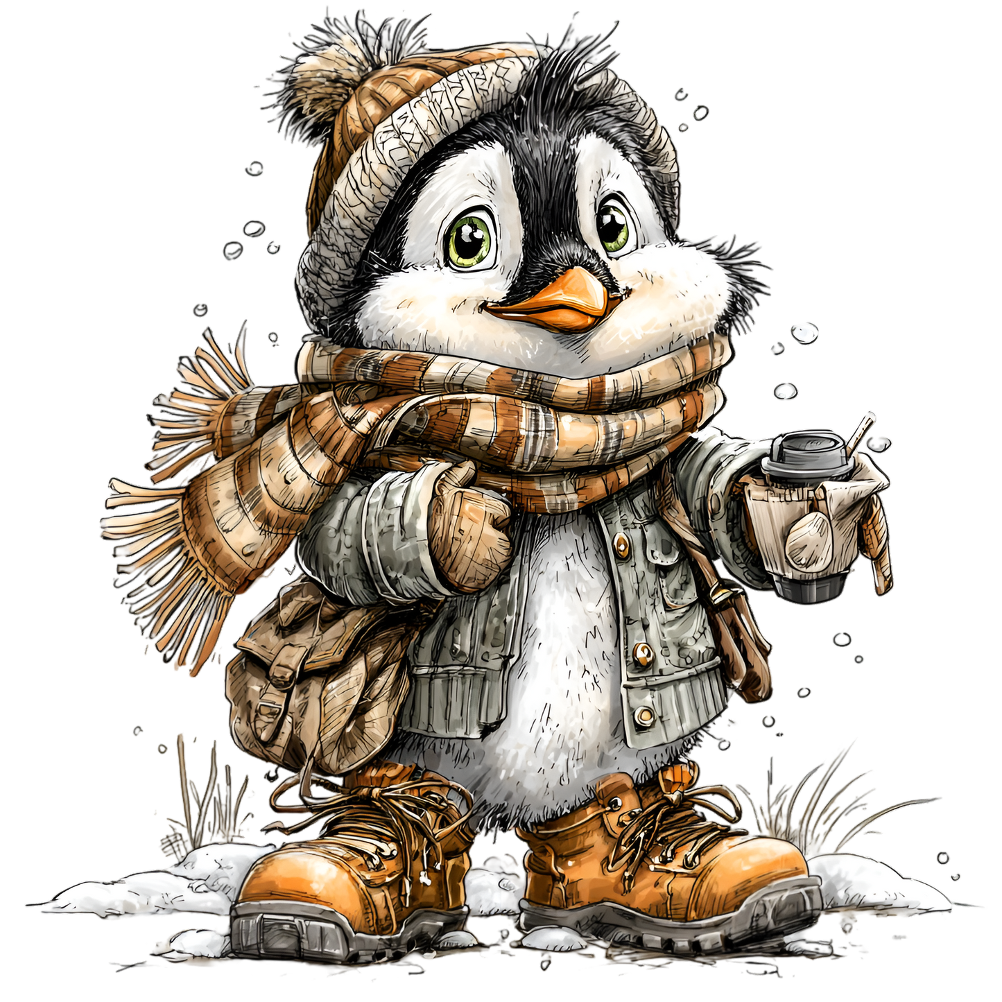 Iron-on Image Magical Animals Eagle