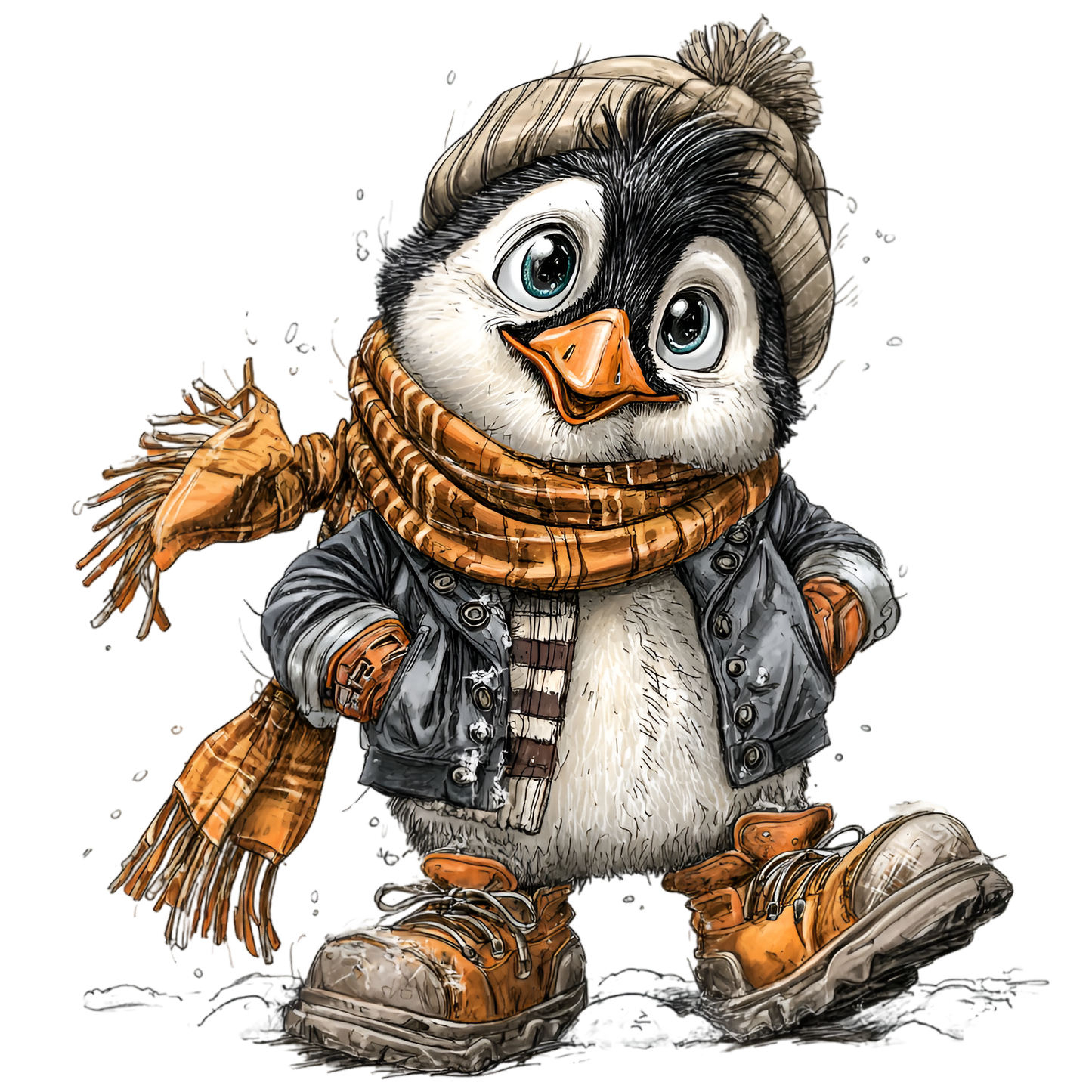 Iron-on Image Magical Animals Eagle