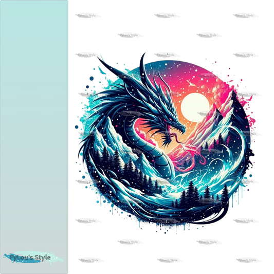 Iron-on Image Magical Animals Eagle