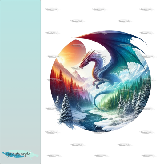 Iron-on Image Magical Animals Eagle