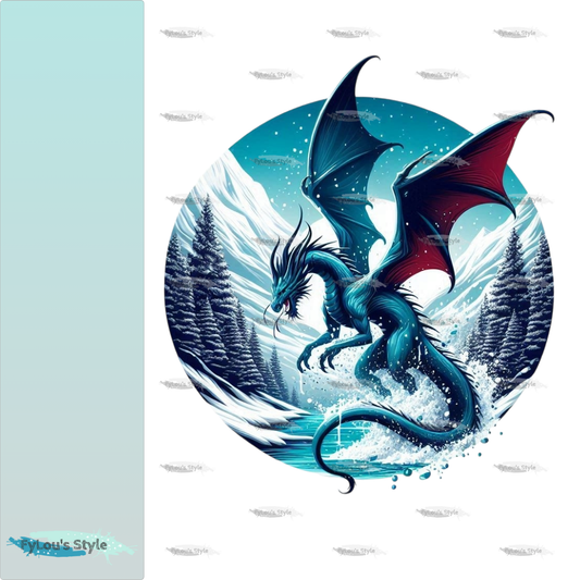 Iron-on Image Magical Animals Eagle