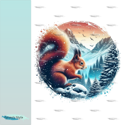 Iron-on Image Magical Animals Eagle