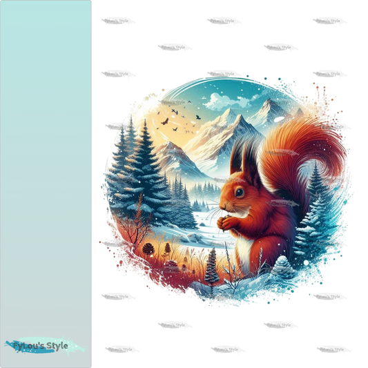 Iron-on Image Magical Animals Eagle