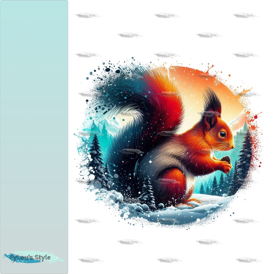 Iron-on Image Magical Animals Eagle