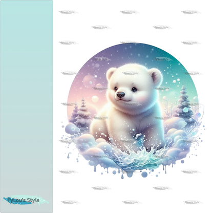 Iron-on Image Magical Animals Eagle