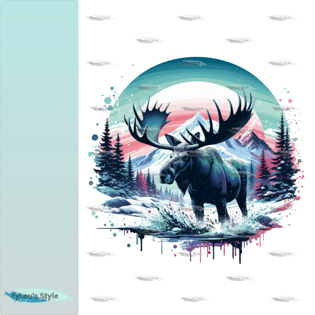 Iron-on Image Magical Animals Eagle