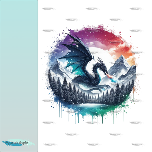 Iron-on Image Magical Animals Eagle