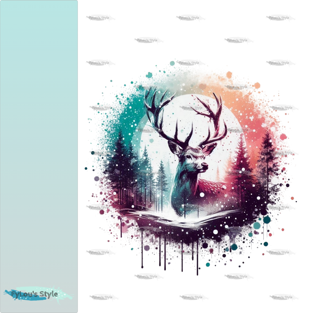 Iron-on Image Magical Animals Eagle