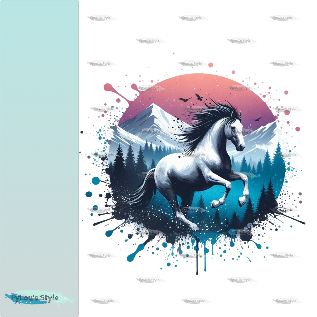 Iron-on Image Magical Animals Eagle