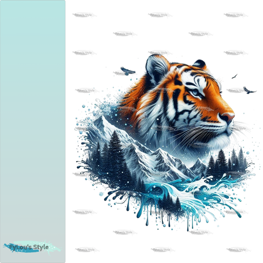 Iron-on Image Magical Animals Eagle