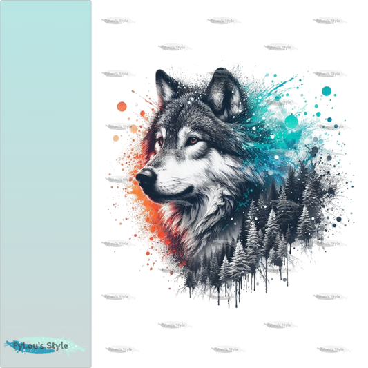 Iron-on Image Magical Animals Eagle