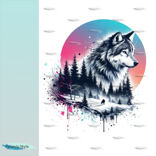 Iron-on Image Magical Animals Eagle