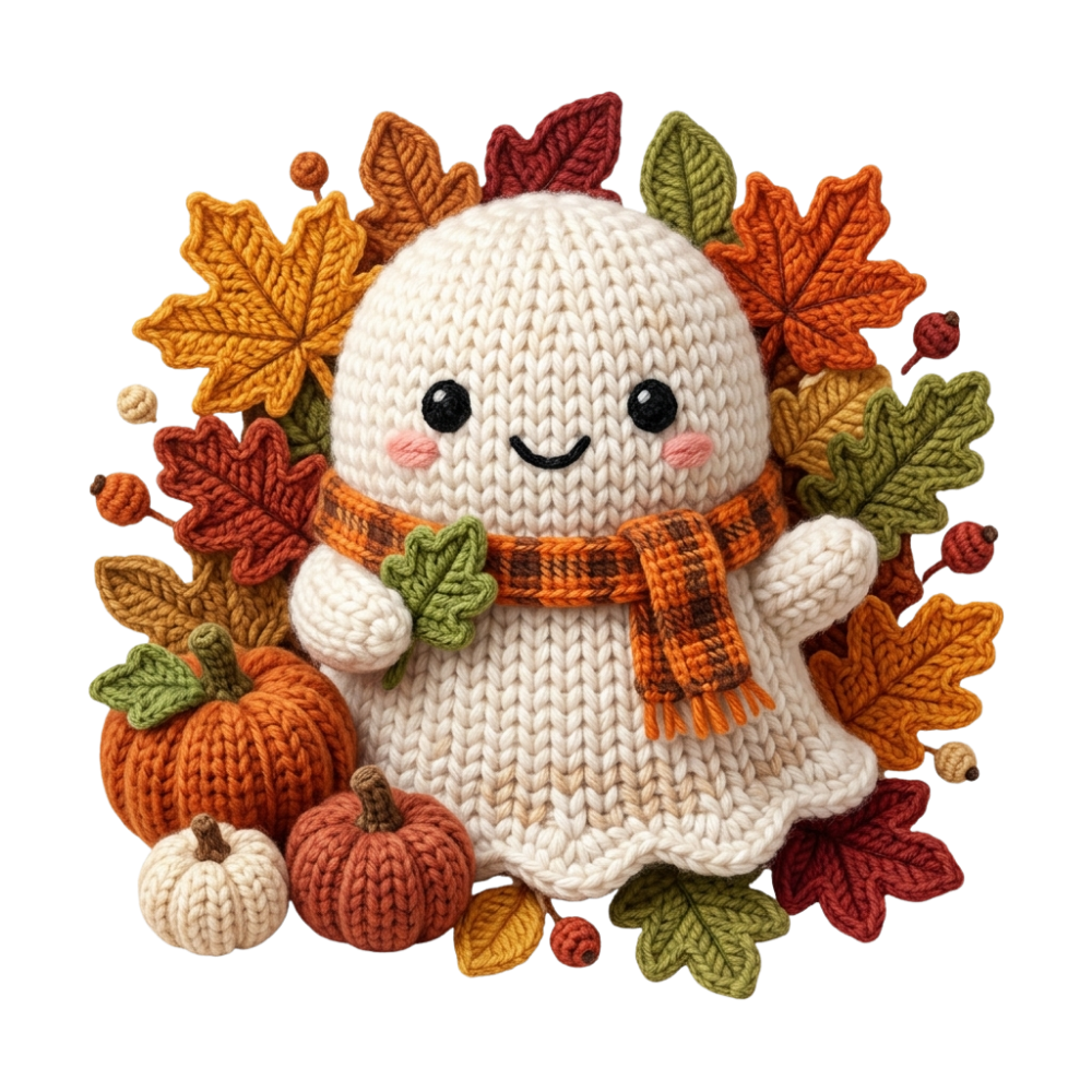 Bügelbild Wolliger Herbst #4