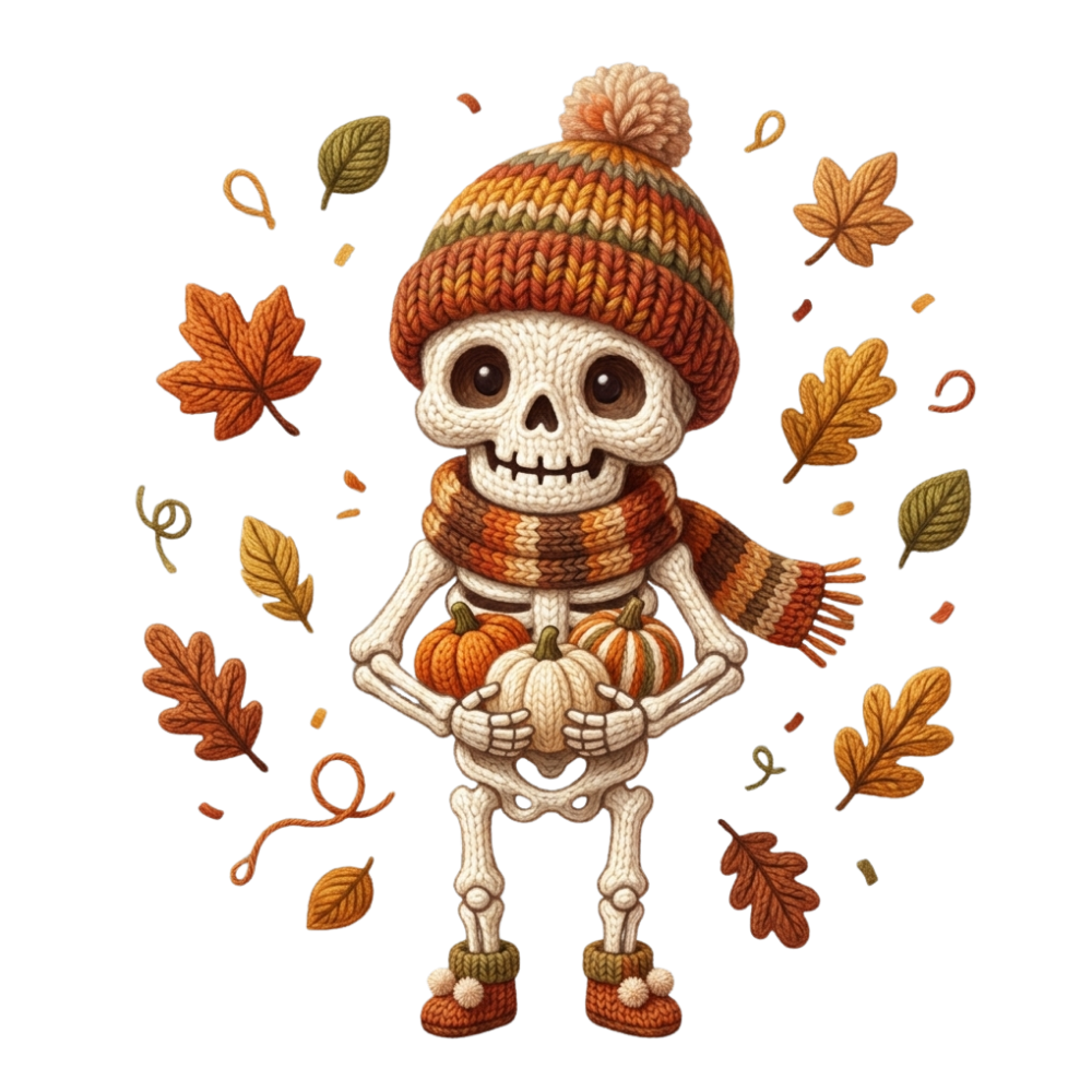 Bügelbild Wolliger Herbst #7