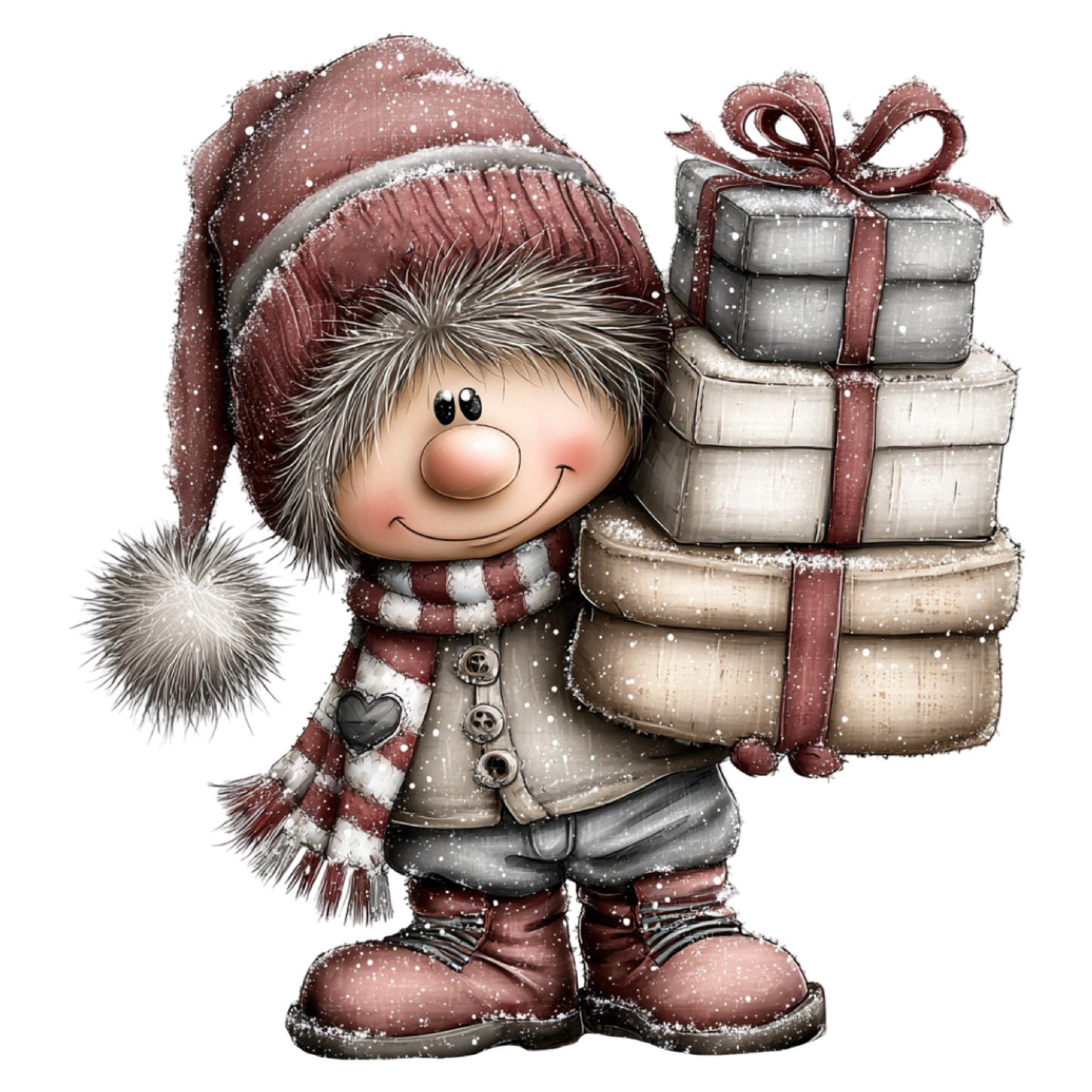 Bügelbild Wunderlicher Wichtel