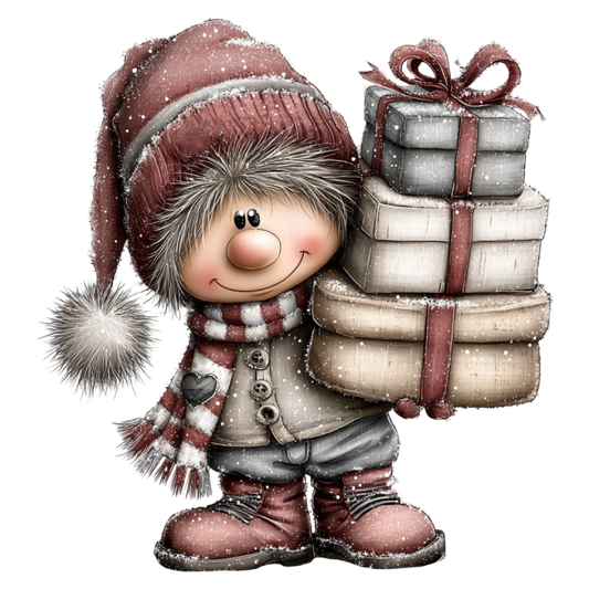 Bügelbild Wunderlicher Wichtel