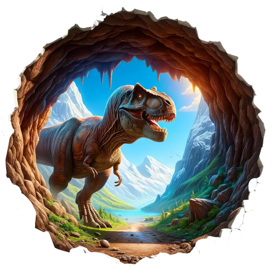 Bügelbild 3D T-Rex #4 Fylou's Style