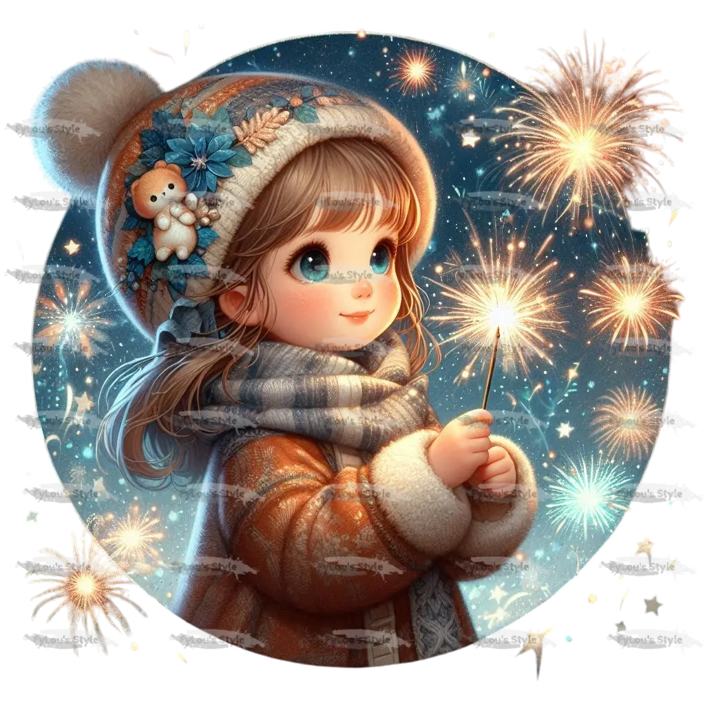 Bügelbild Silvester Party #4 - Fylou's Style