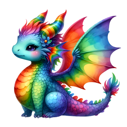 Bügelbild Baby Dragons #10 Fylou's Style
