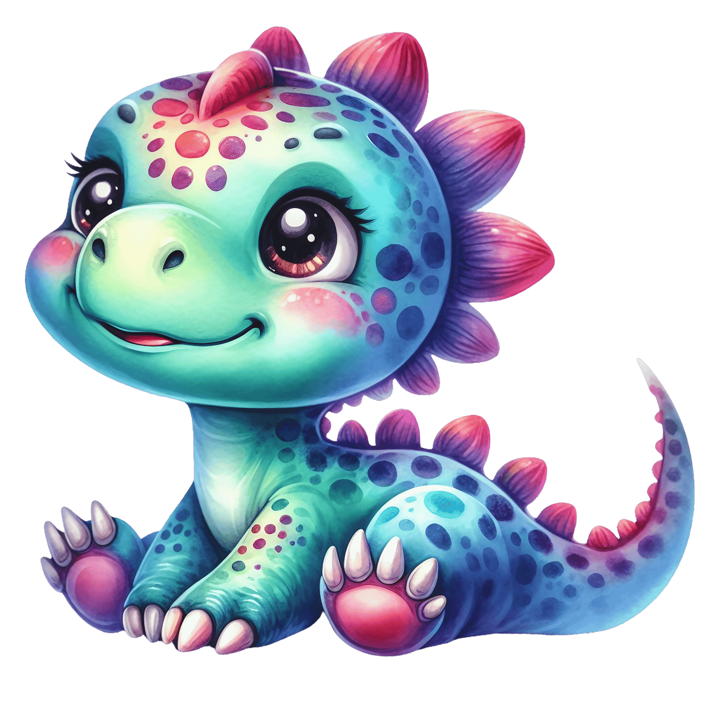 Iron-on Image Cute Dinos #38